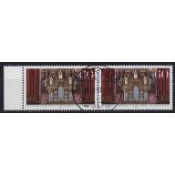 GERMANY BUND [1989] MiNr 1441 F7A,II 2er ( O/used ) [01] Plattenfehler
