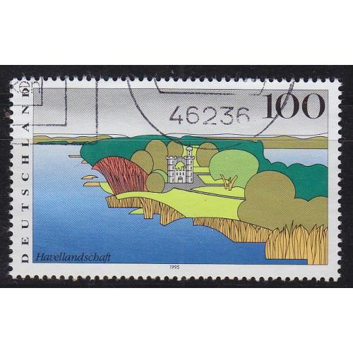GERMANY BUND [1995] MiNr 1808 ( O/used ) Landschaft