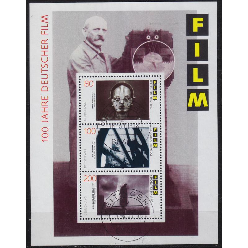 GERMANY BUND [1995] MiNr 1815-17 Block 33 ( O/used ) [01]
