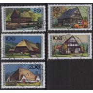 GERMANY BUND [1996] MiNr 1883-87 ( O/used ) [02] Bauwerke