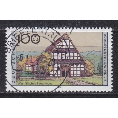 GERMANY BUND [1996] MiNr 1886 ( O/used ) Bauwerke