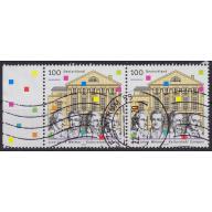 GERMANY BUND [1999] MiNr 2028 F2C X ( O/used ) [01] Plattenfehler