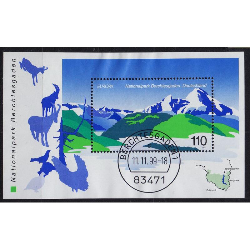 GERMANY BUND [1999] MiNr 2046 Block 47 ( O/used ) [01] CEPT