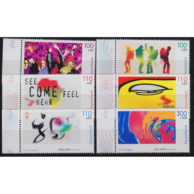 GERMANY BUND [2000] MiNr 2117-21 ( **/mnh ) Kunst