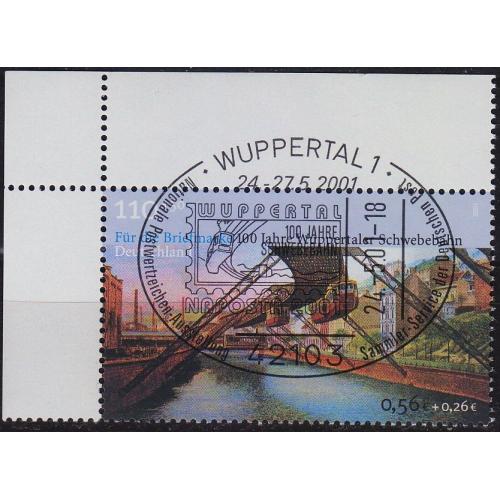 GERMANY BUND [2001] MiNr 2171 ( O/used ) [01] Eckrand