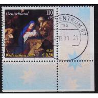 GERMANY BUND [2001] MiNr 2227 ( O/used ) [03] Weihnachten Eckrand
