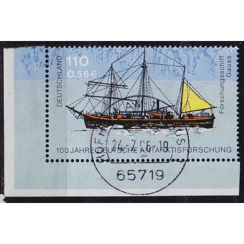 GERMANY BUND [2001] MiNr 2230 ( O/used ) [01] Schiffe Eckrand
