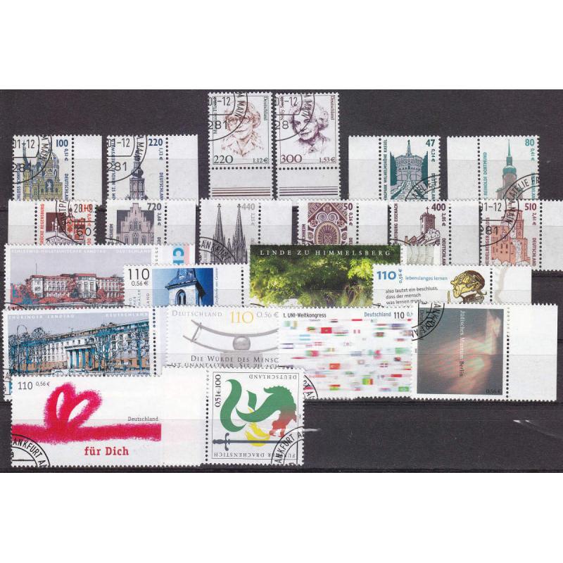 GERMANY BUND [2001] Jahr ex ( O/used ) [03]