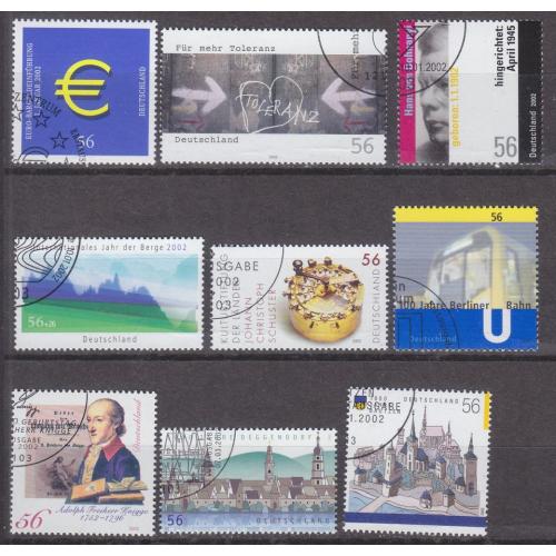 GERMANY BUND [2002] Jahr ex ( O/used ) [02]
