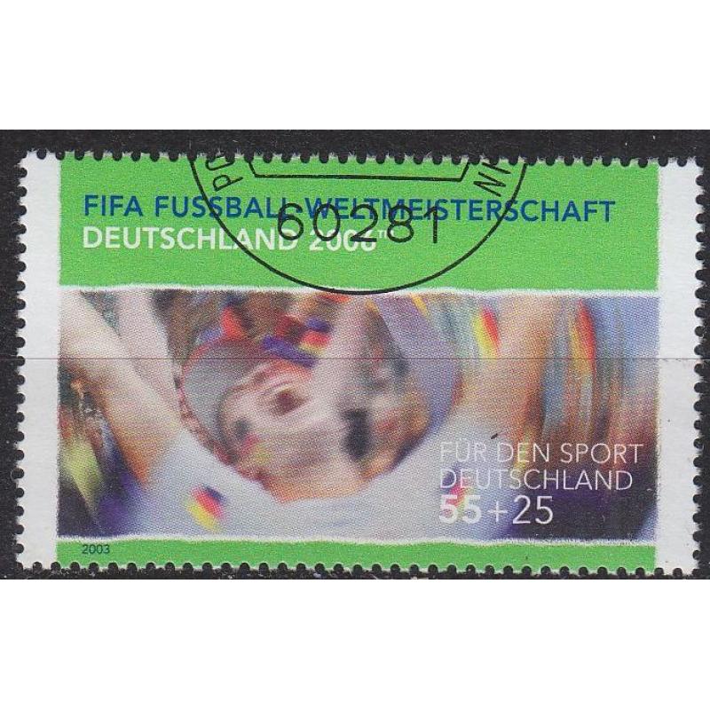 GERMANY BUND [2003] MiNr 2325 ( O/used ) Fußball