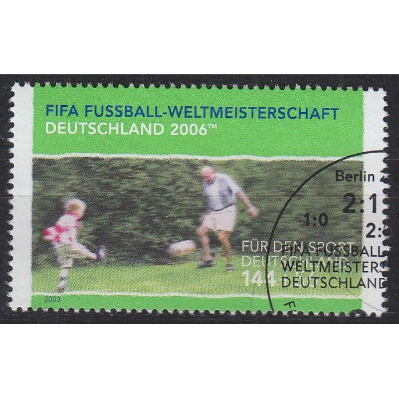 GERMANY BUND [2003] MiNr 2328 ( O/used ) Fußball