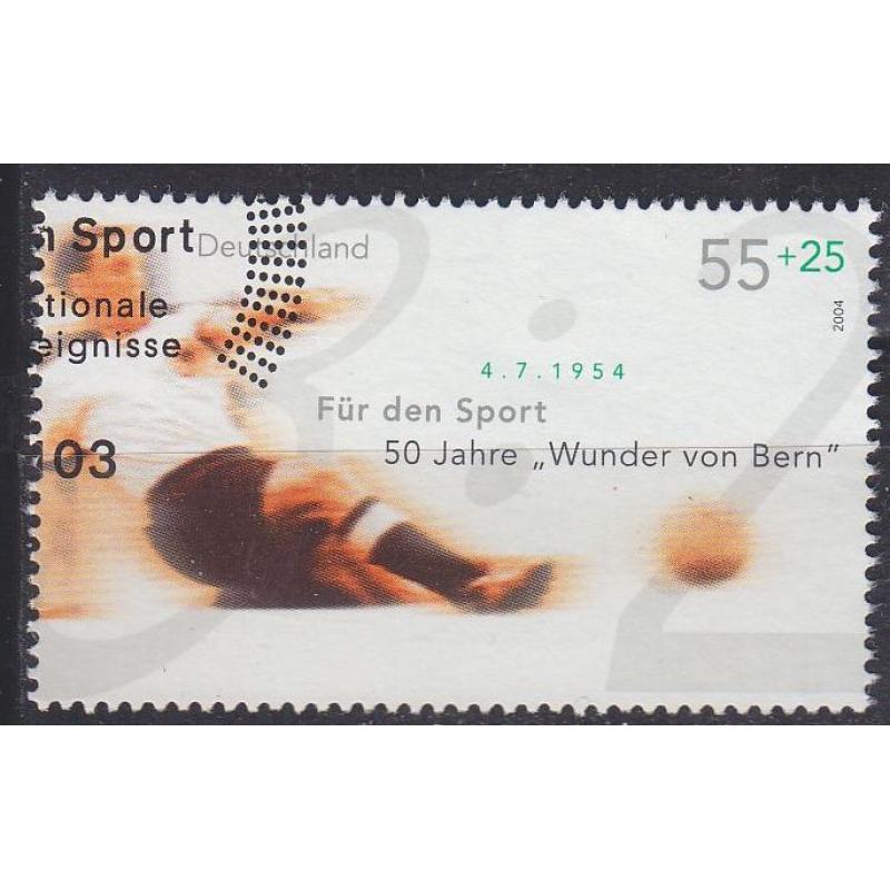 GERMANY BUND [2004] MiNr 2385 ( O/used ) Fußball