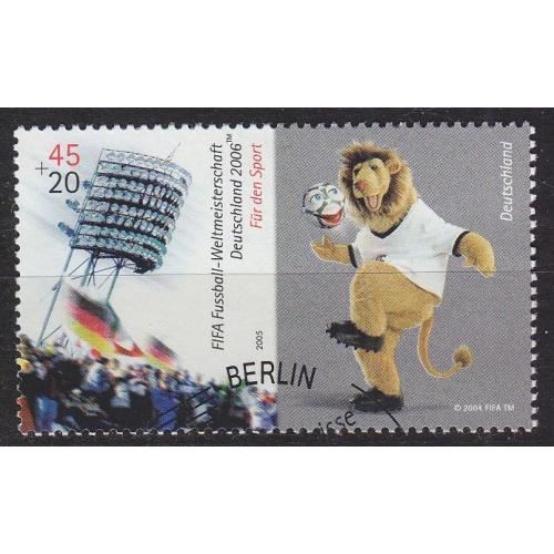 GERMANY BUND [2005] MiNr 2439 ( O/used ) Fußball