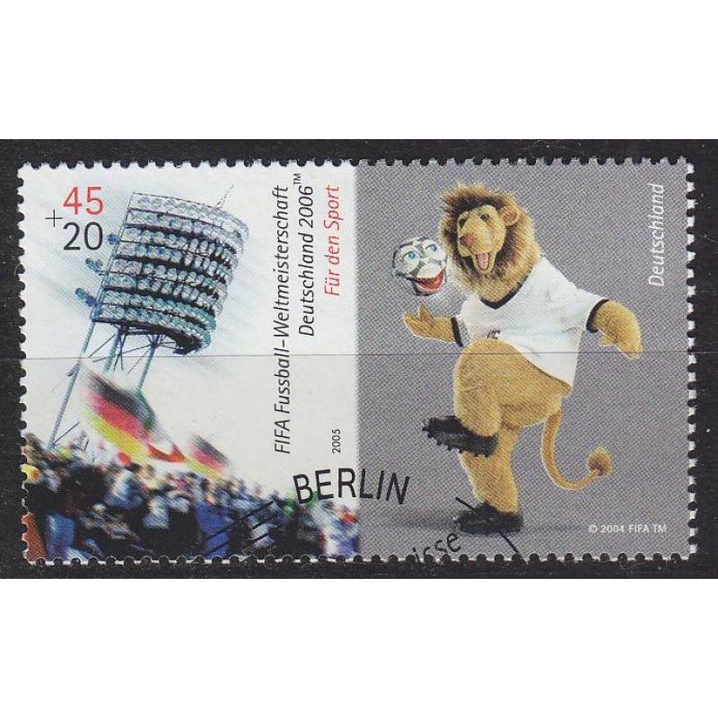 GERMANY BUND [2005] MiNr 2439 ( O/used ) Fußball