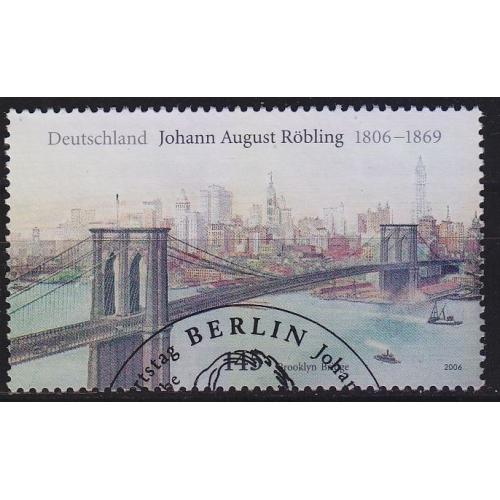 GERMANY BUND [2006] MiNr 2544 ( O/used ) Bauwerke