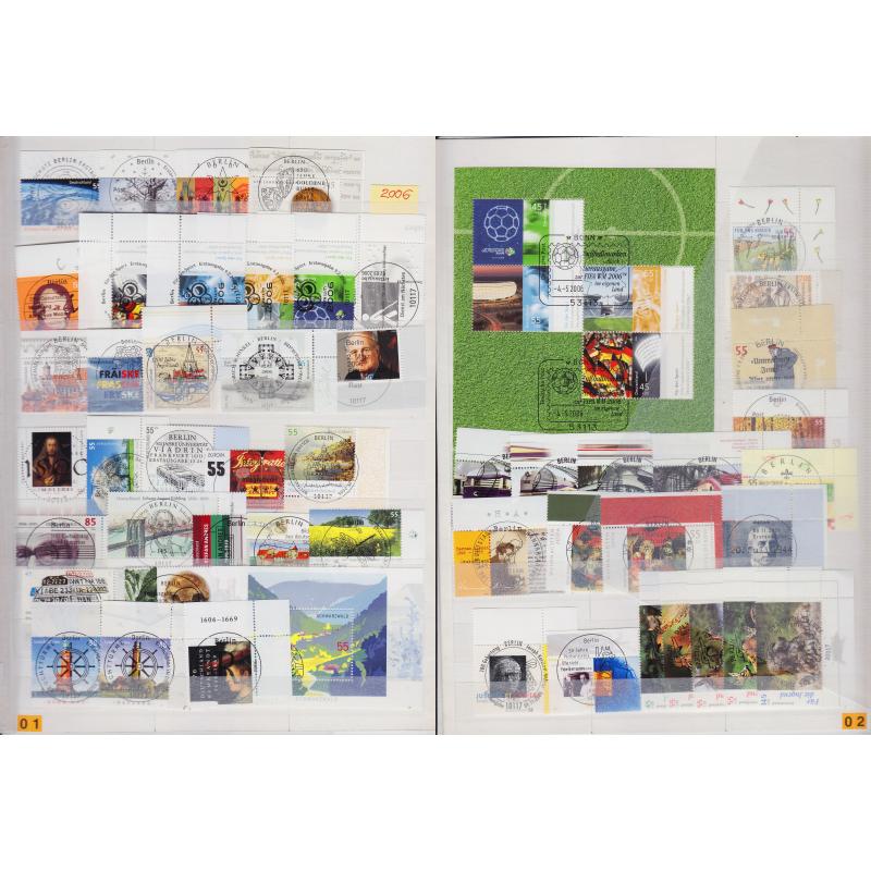 GERMANY BUND [2006] Jahr ex ( Sonder-O/used ) [03] Ersttag, Eckrand