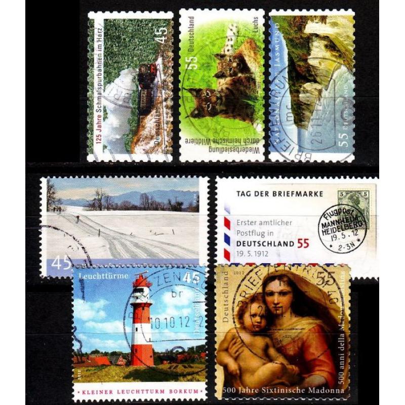 GERMANY BUND [2012] Jahr ex ( O/used ) [02] gut,sauber