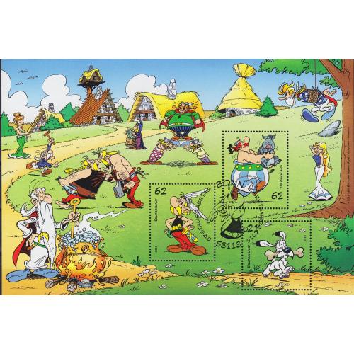 GERMANY BUND [2015] MiNr 3175-77 Block 80 ( O/used ) Asterix
