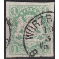 GERMANY Bayern Bavaria [1867] MiNr 0014 a ( O/used ) [03]