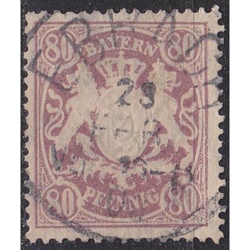 GERMANY Bayern Bavaria [1900] MiNr 0068 ( O/used ) [03]