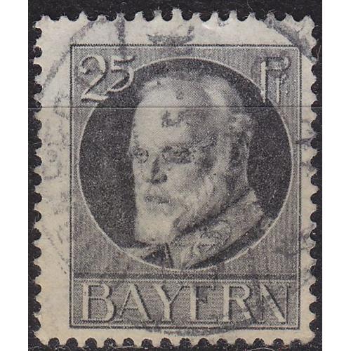 GERMANY Bayern Bavaria [1916] MiNr 0098 II A ( O/used )