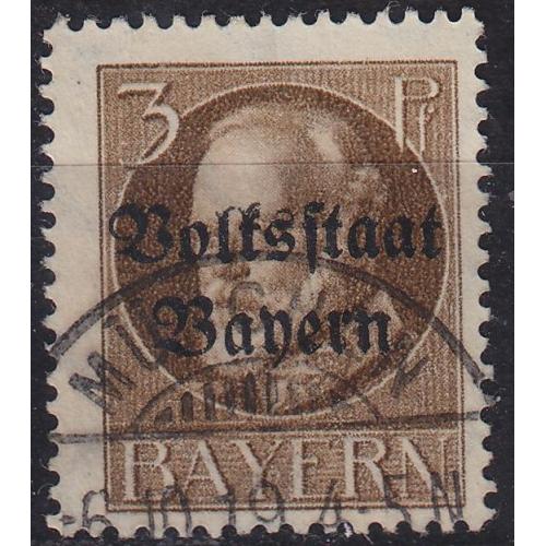 GERMANY Bayern Bavaria [1919] MiNr 0116 A ( O/used )