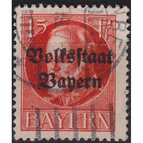 GERMANY Bayern Bavaria [1919] MiNr 0120 A ( O/used )