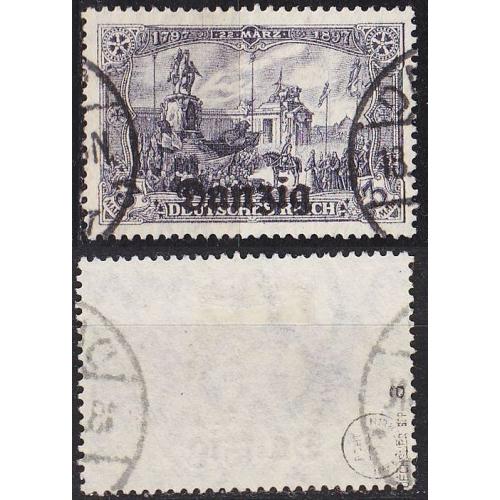 GERMANY REICH Danzig [1920] MiNr 0013 a ( OO/used ) [01]