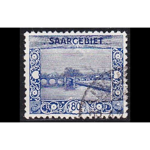 GERMANY Saar [1921] MiNr 0062 ( O/used )