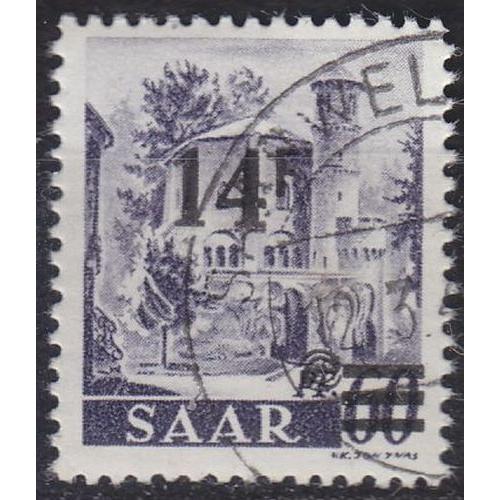 GERMANY Saar [1947] MiNr 0236 II ( O/used )