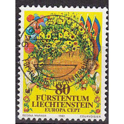 LIECHTENSTEIN [1981] MiNr 0765 ( O/used ) CEPT