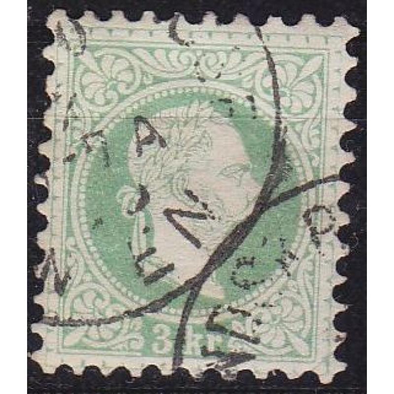 ÖSTERREICH AUSTRIA [1867] MiNr 0036 II a ( O/used )
