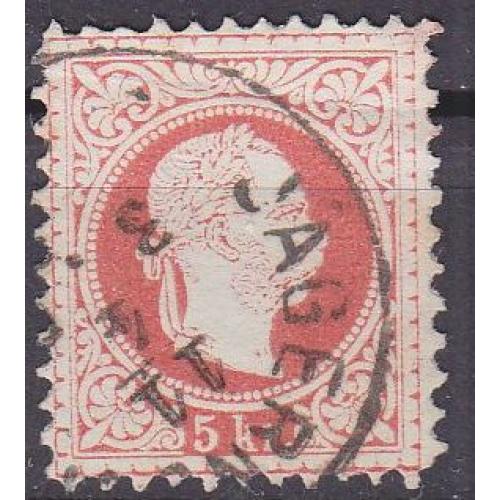 ÖSTERREICH AUSTRIA [1867] MiNr 0037 II/II a C ( O/used )