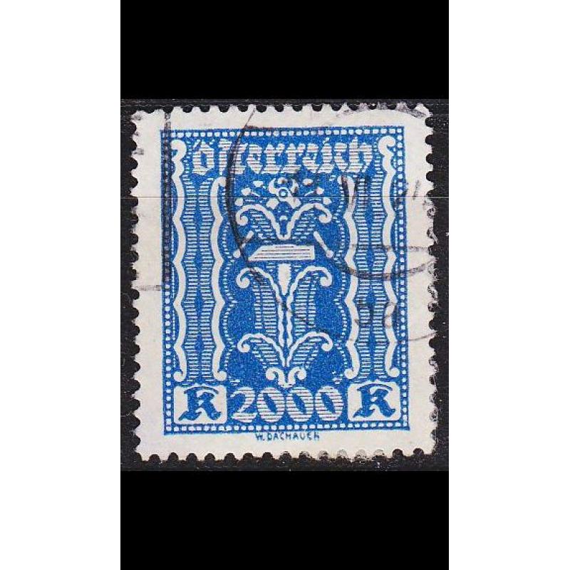 ÖSTERREICH AUSTRIA [1922] MiNr 0395 ( O/used )
