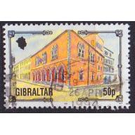GIBRALTAR [1993] MiNr 0672 ( O/used ) Architektur