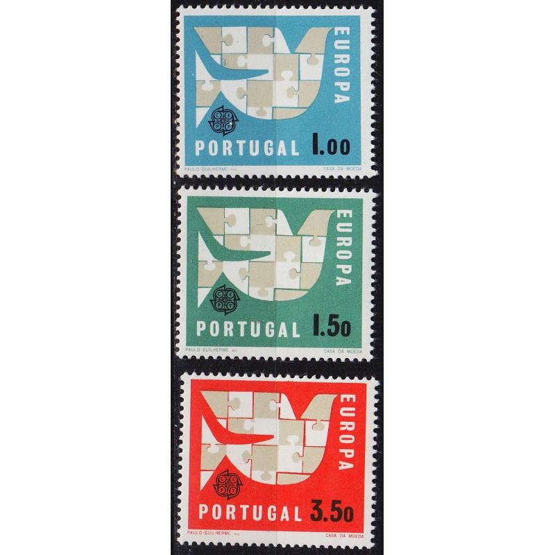 PORTUGAL [1963] MiNr 0948-50 ( **/mnh ) CEPT
