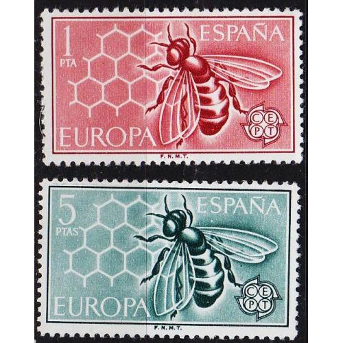 SPANIEN SPAIN [1962] MiNr 1340-41 ( **/mnh ) CEPT