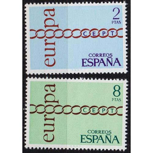 SPANIEN SPAIN [1971] MiNr 1925-26 ( **/mnh ) CEPT