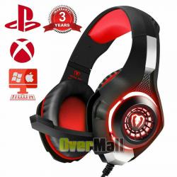 Stereo Gaming Headphones For Xbox Laptop PC Gaming Headphones With Mic