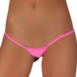 Pink M Sexy Thong Mini G-String Underwear Panties Micro Panty - Brand New
