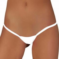 White M Sexy Thong Mini G-String Underwear Panties Micro Panty - Brand New