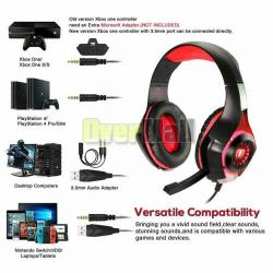 Stereo Gaming Headphones For Xbox Laptop PC Gaming Headphones With Mic