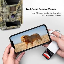 TF/SD Card Adapter Camera Reader for iPad iPhone6 ​​6S 7 8