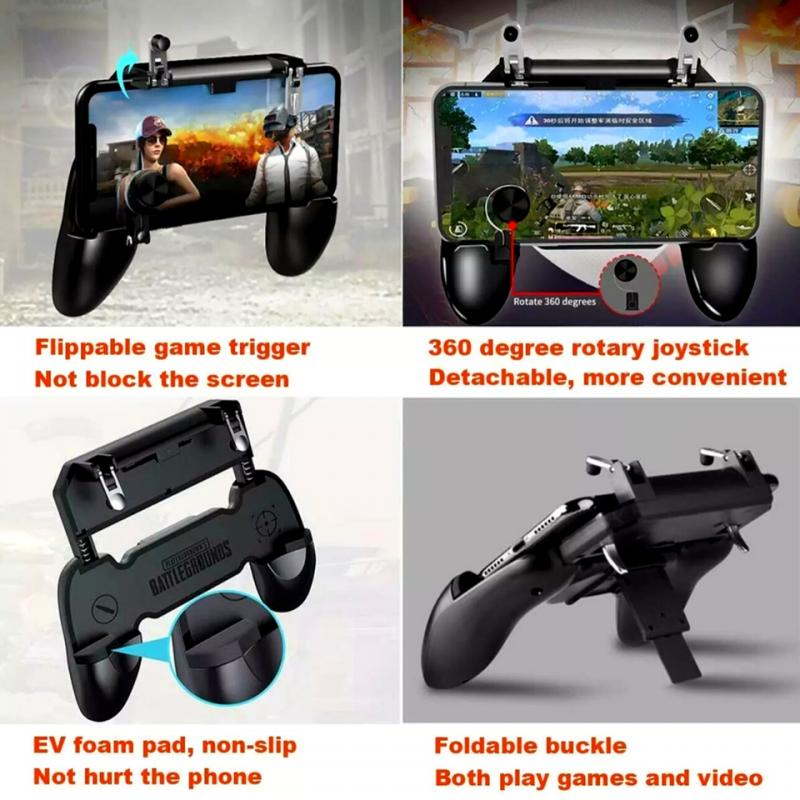 W11+ PUBG Mobile Phone Game Controller Gamepad Joystick Wireless Universal Cell