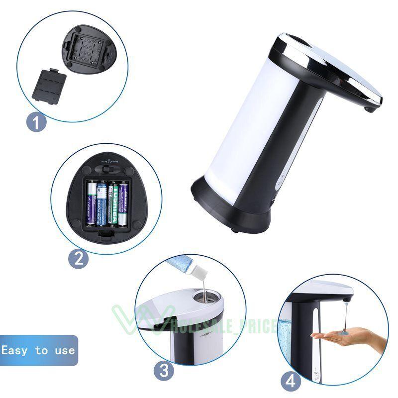 Automatic Infrared Touchless Hand Sanitizer Soap Dispenser